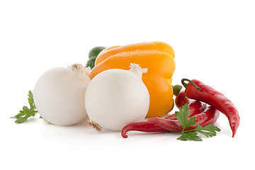 Image showing Mediterranean vegetables