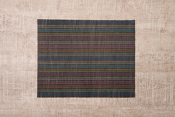 Image showing Bamboo place mat