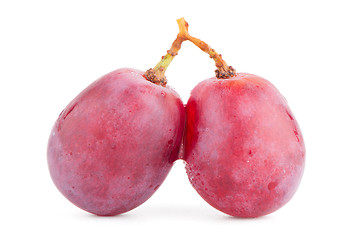 Image showing Red grape