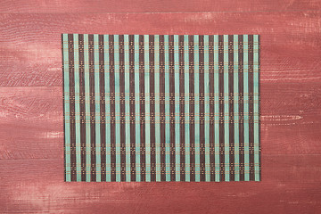 Image showing Bamboo place mat