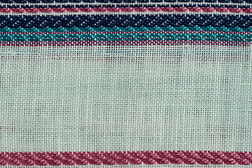 Image showing Multi color fabric texture samples