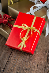 Image showing Christmas gift box