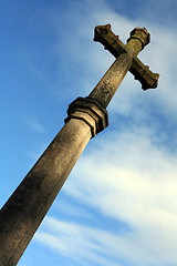 Image showing Stone cross