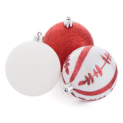 Image showing christmas decorative balls