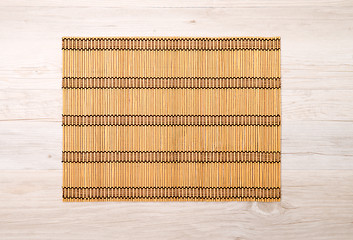 Image showing Bamboo place mat