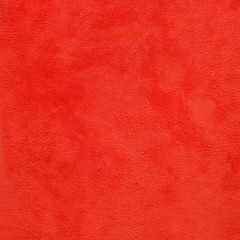 Image showing Red leather texture