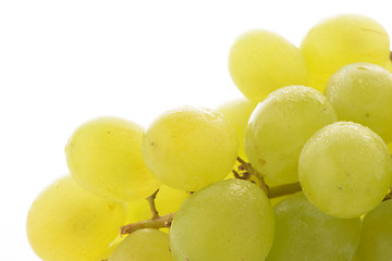 Image showing Green grapes