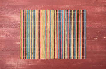 Image showing Bamboo place mat