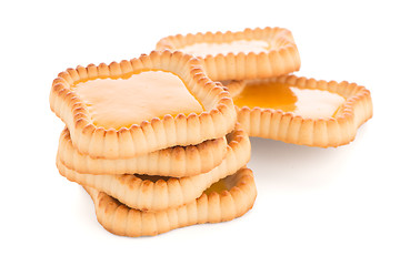 Image showing Lime jam tartlets