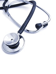 Image showing Stethoscope on white - 3