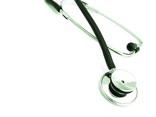 Image showing Stethoscope on white - 4