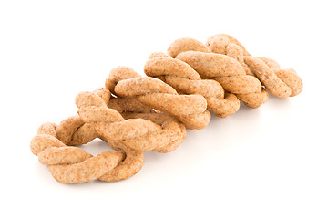 Image showing Olive crackers