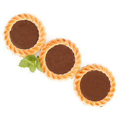 Image showing Chocolate tart cookies