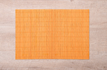 Image showing Bamboo place mat