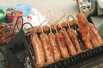 Image showing Thai sausages