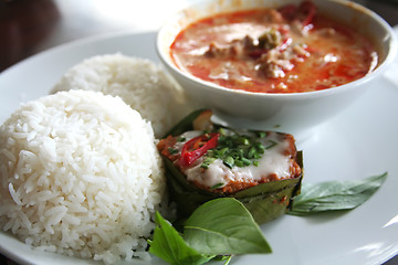 Image showing Thai curry