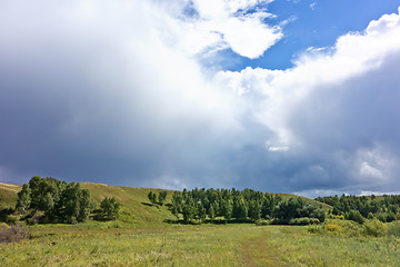 Image showing rainy clouds