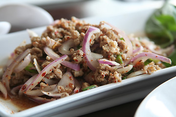 Image showing Thai pork dish