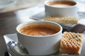 Image showing Lobster bisque