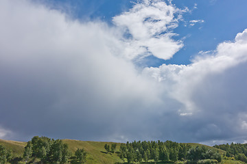 Image showing rainy clouds