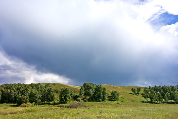 Image showing rainy clouds