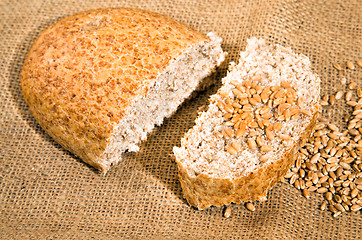 Image showing bread and wheat