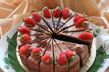 Image showing Chocolate cake