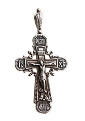 Image showing   silver cross