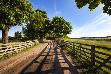 Image showing the old road  