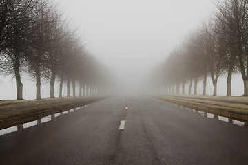 Image showing the road in winter