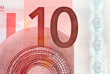 Image showing ten euros