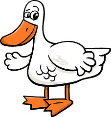 Image showing duck bird farm animal cartoon