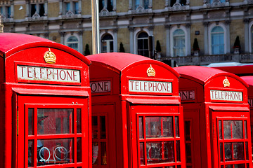 Image showing telephone in england london  