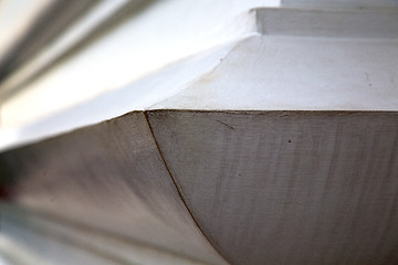 Image showing thailand  bangkok   palaces  temple   abstract    in  angle