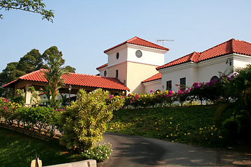 Image showing Tropical home