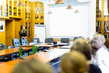 Image showing Lecture at university.