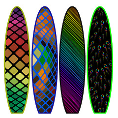 Image showing Surfboards