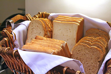 Image showing Sliced bread