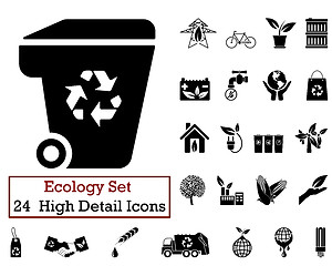 Image showing 24 Ecology Icons