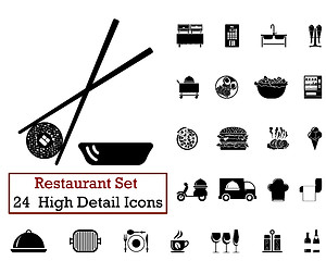 Image showing 24 Restaurant icons