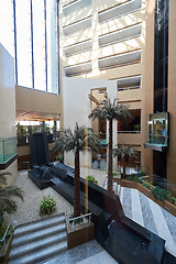 Image showing hotel lobby interior