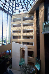 Image showing hotel lobby interior