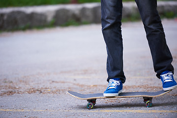 Image showing skateboard jump