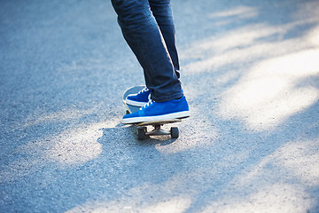 Image showing skateboard jump