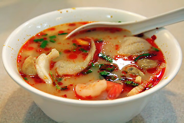 Image showing Thai soup