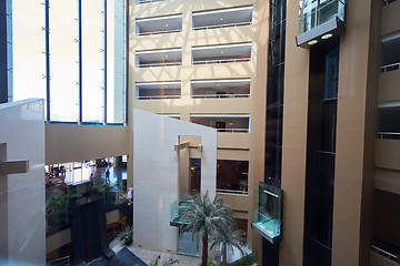 Image showing hotel lobby interior