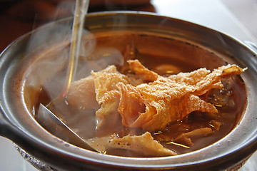 Image showing Chinese soup