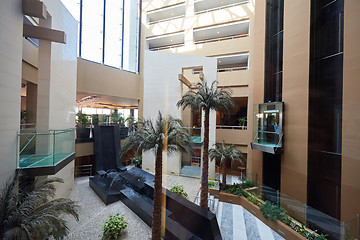 Image showing hotel lobby interior