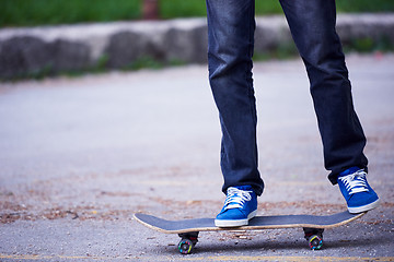 Image showing skateboard jump