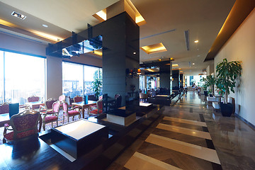 Image showing hotel lobby interior